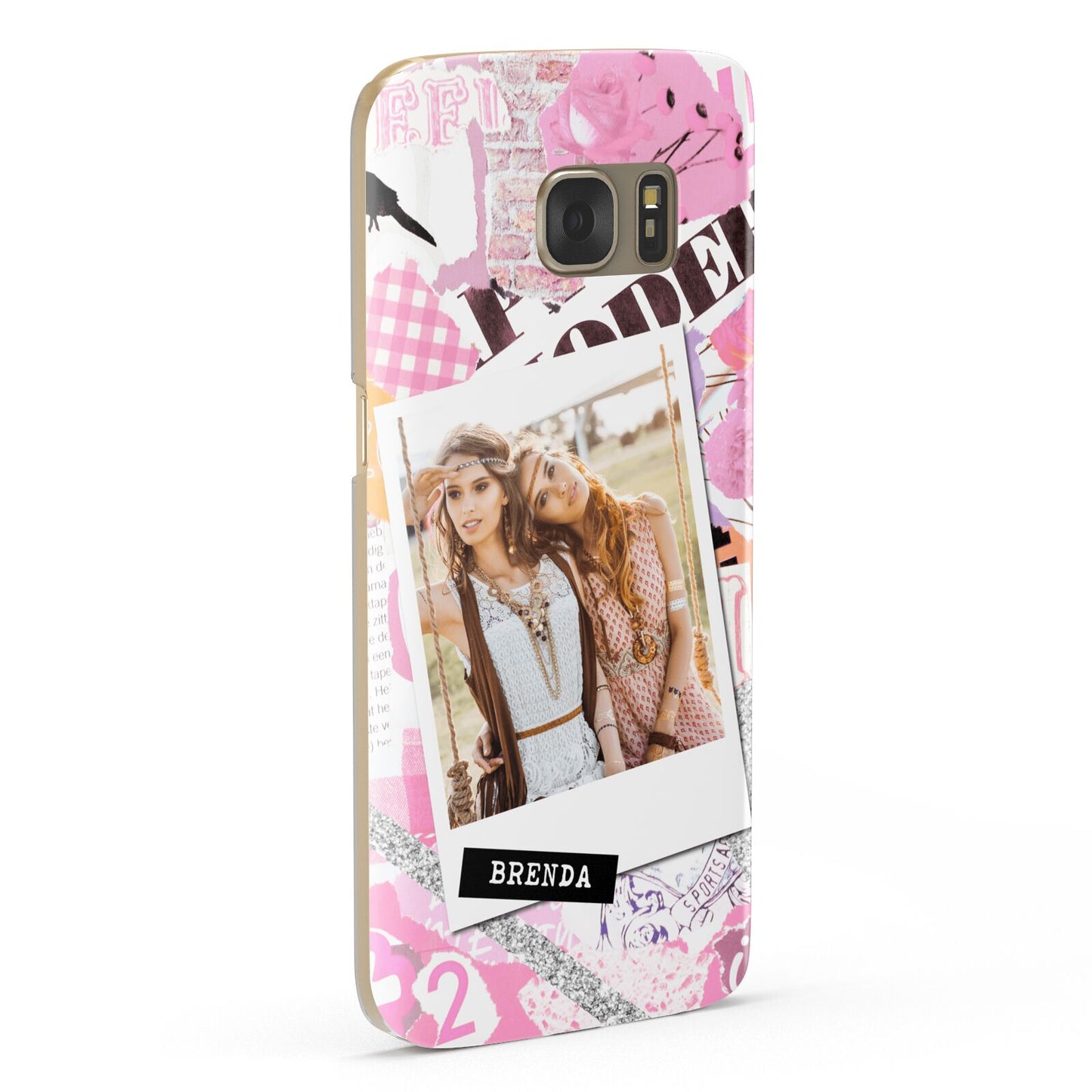 Picture Collage with Custom Photo Samsung Galaxy Case Fourty Five Degrees