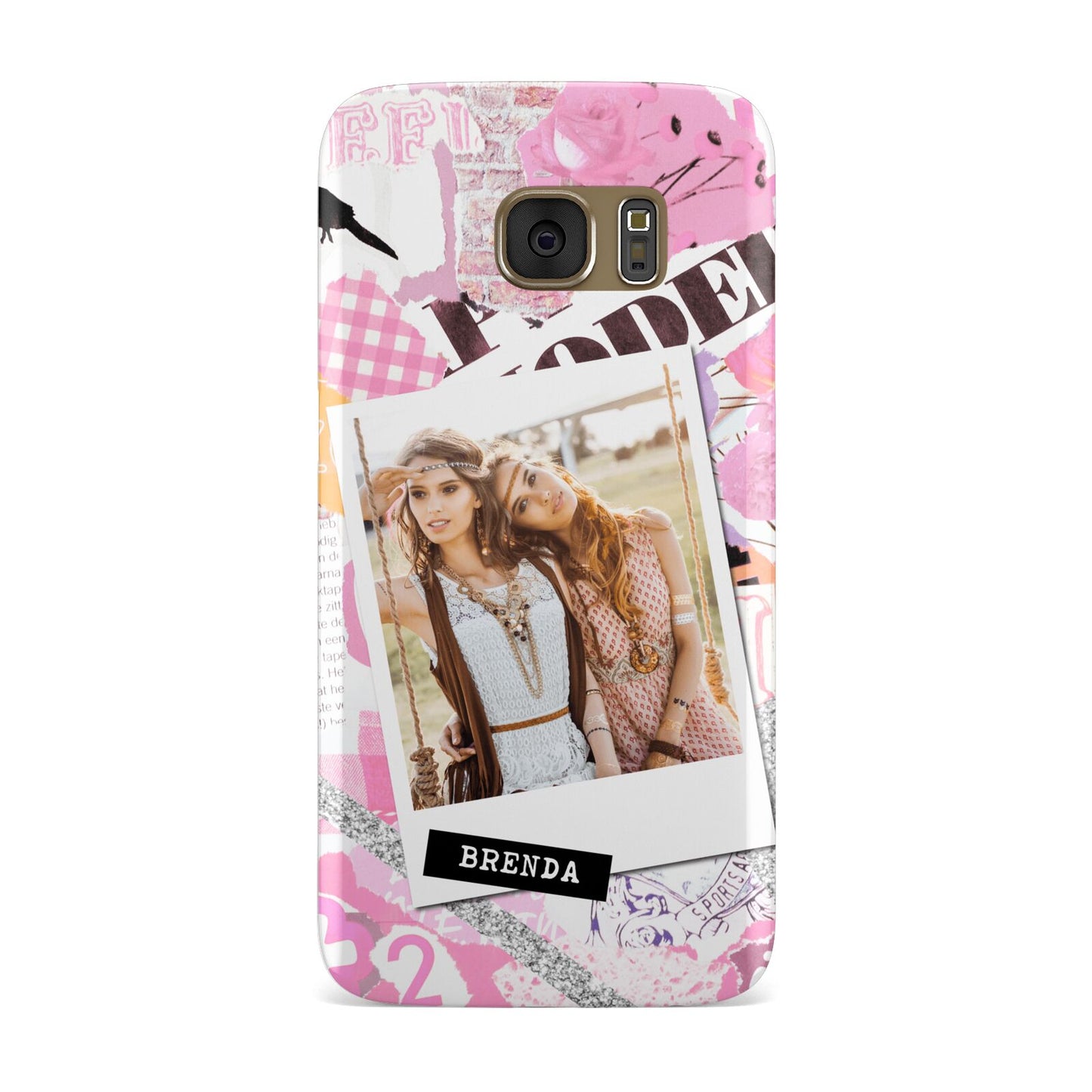 Picture Collage with Custom Photo Samsung Galaxy Case