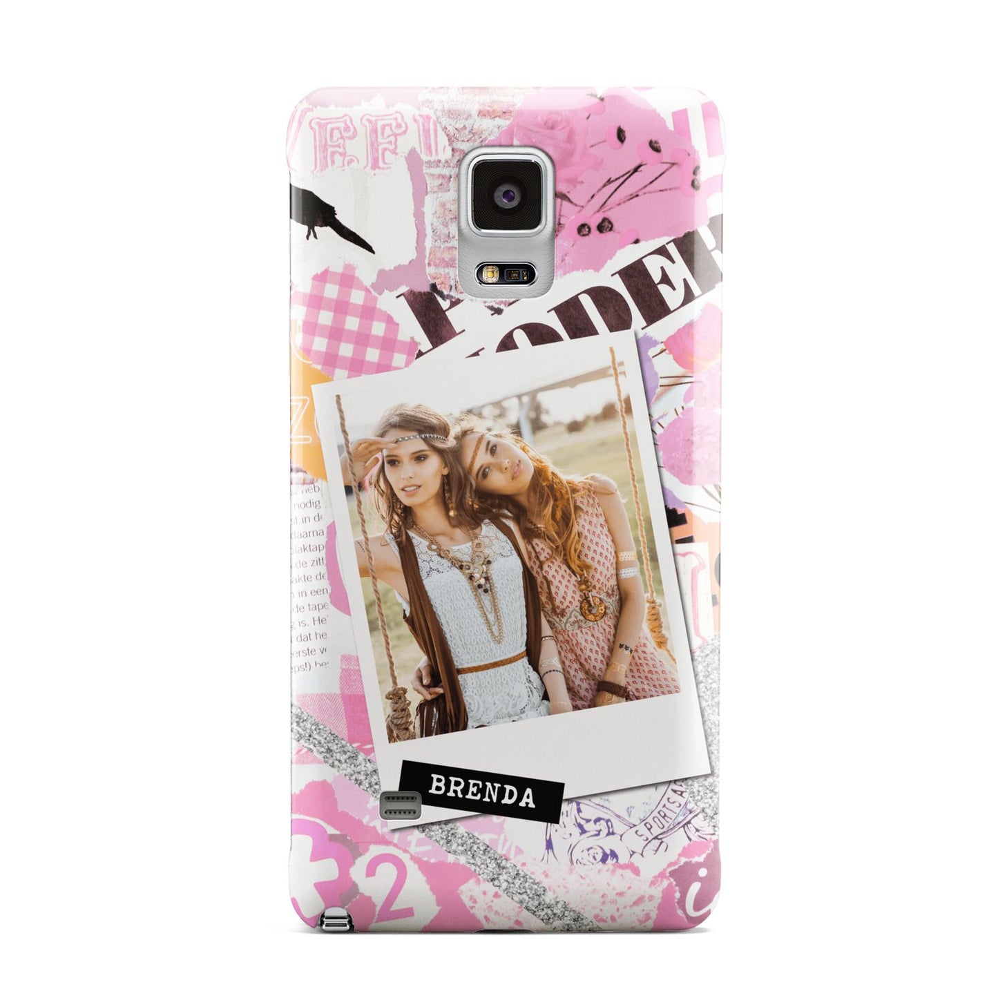 Picture Collage with Custom Photo Samsung Galaxy Note 4 Case