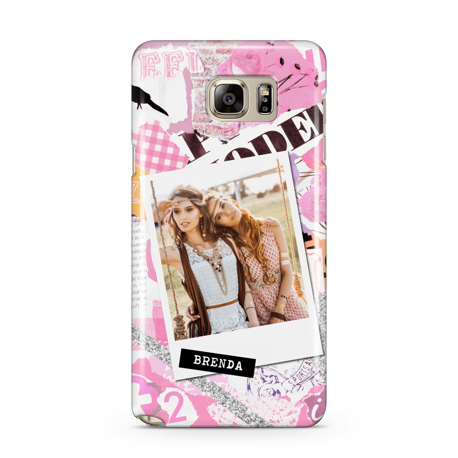 Picture Collage with Custom Photo Samsung Galaxy Note 5 Case