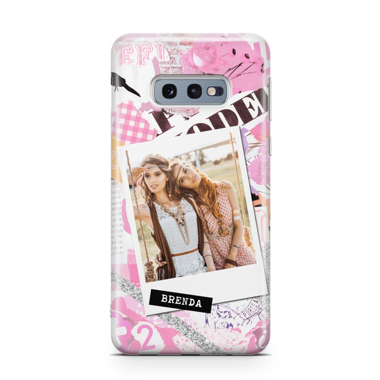 Picture Collage with Custom Photo Samsung Galaxy S10E Case