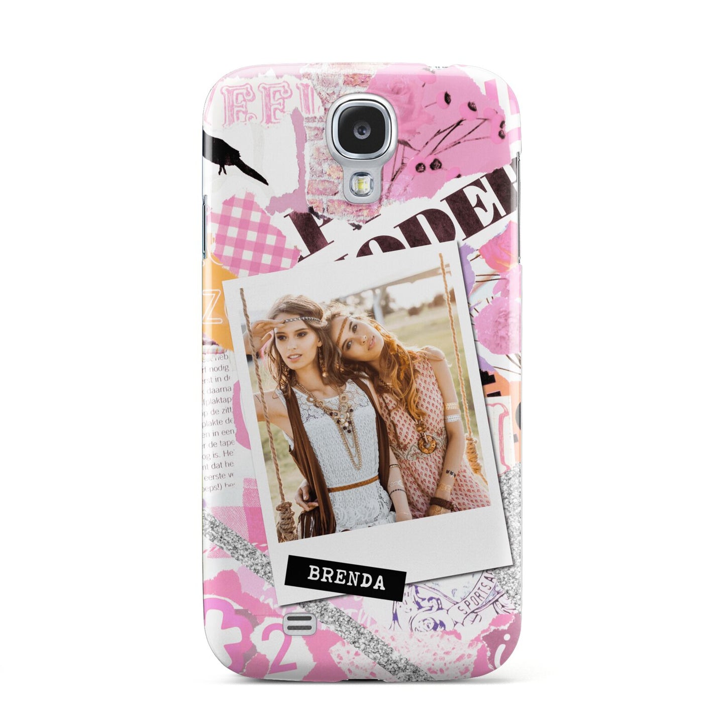 Picture Collage with Custom Photo Samsung Galaxy S4 Case