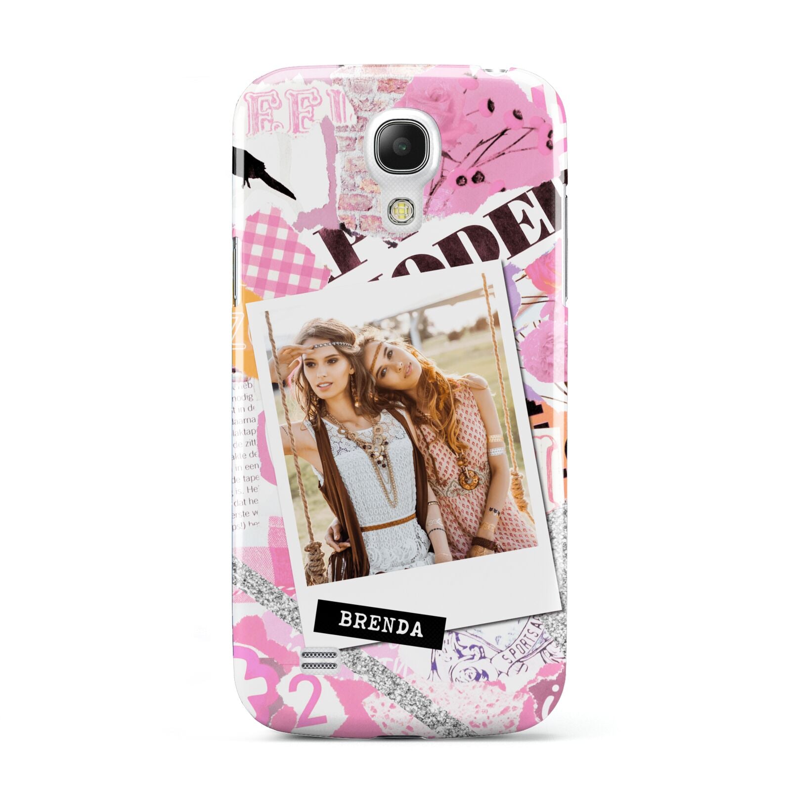 Picture Collage with Custom Photo Samsung Galaxy S4 Mini Case