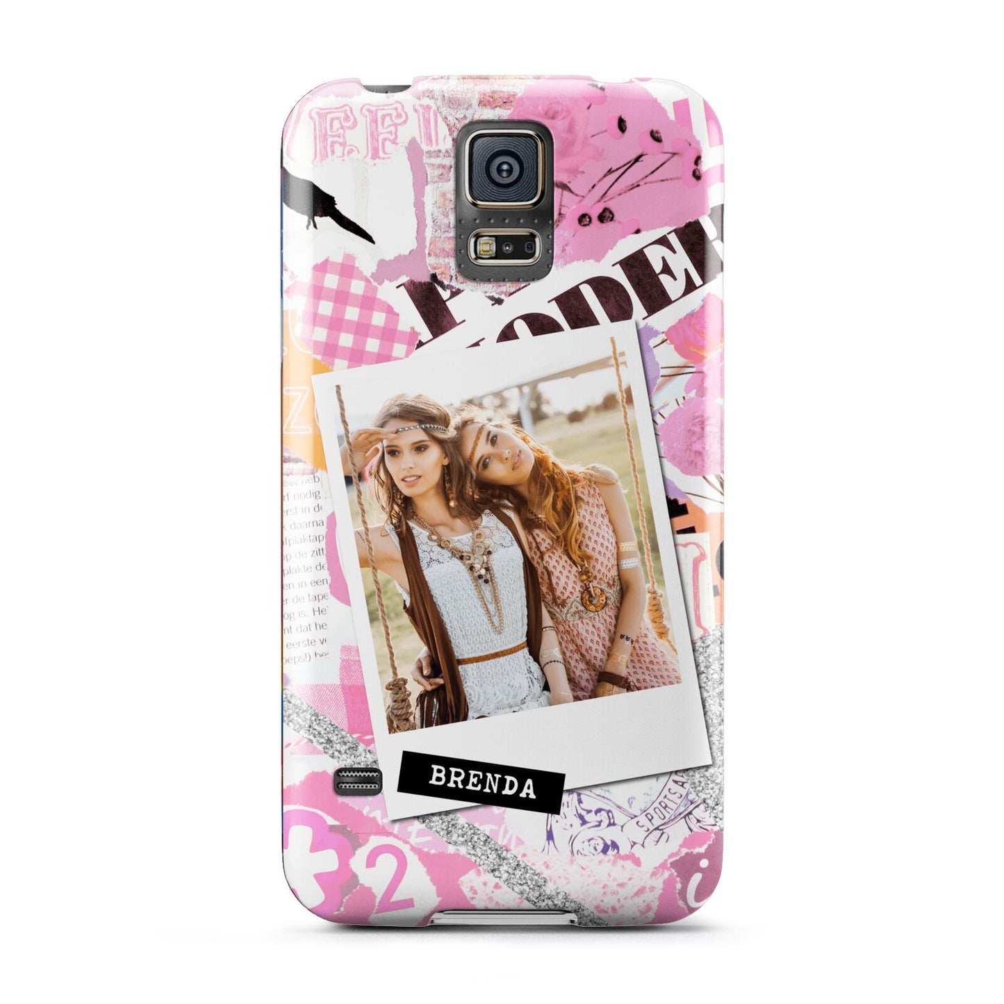 Picture Collage with Custom Photo Samsung Galaxy S5 Case