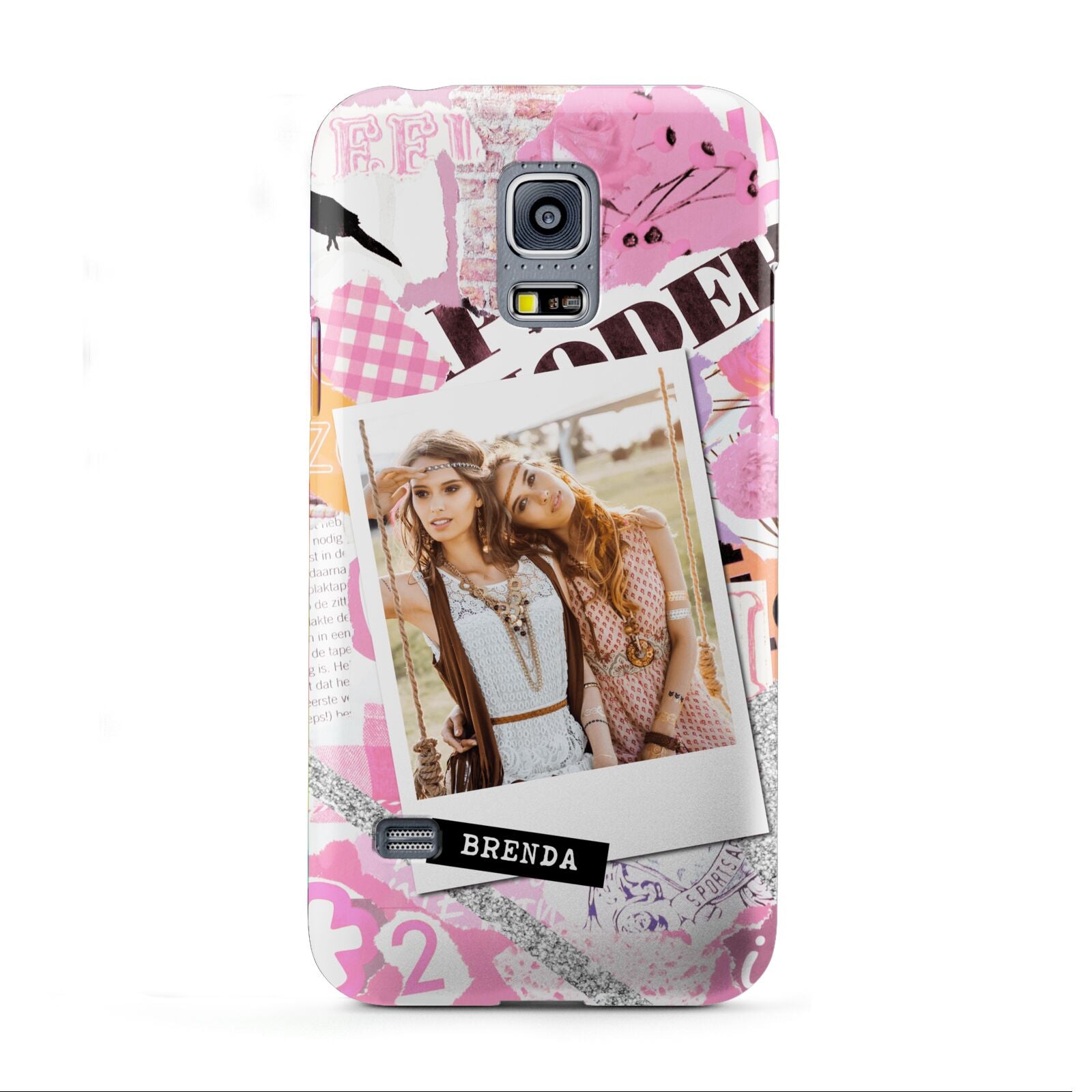 Picture Collage with Custom Photo Samsung Galaxy S5 Mini Case