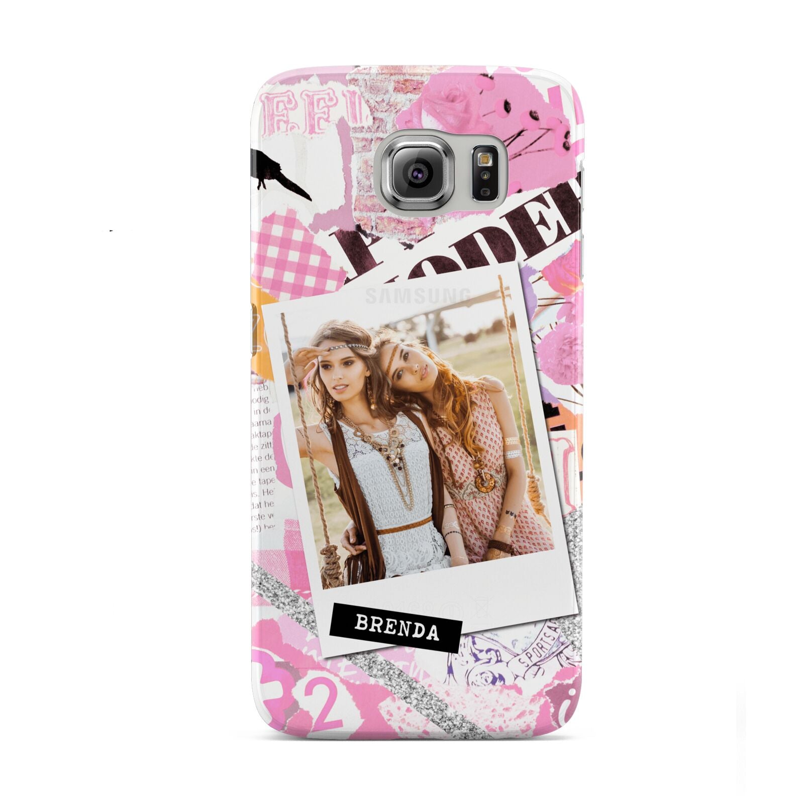 Picture Collage with Custom Photo Samsung Galaxy S6 Case