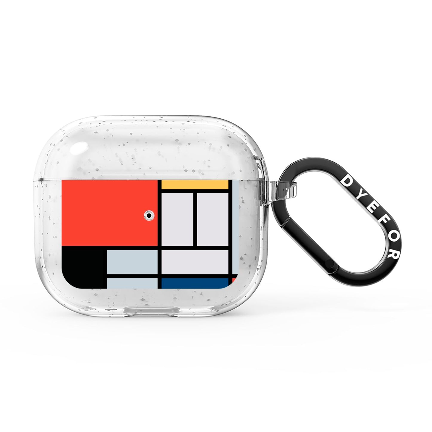 Piet Mondrian Composition AirPods Glitter Case 3rd Gen