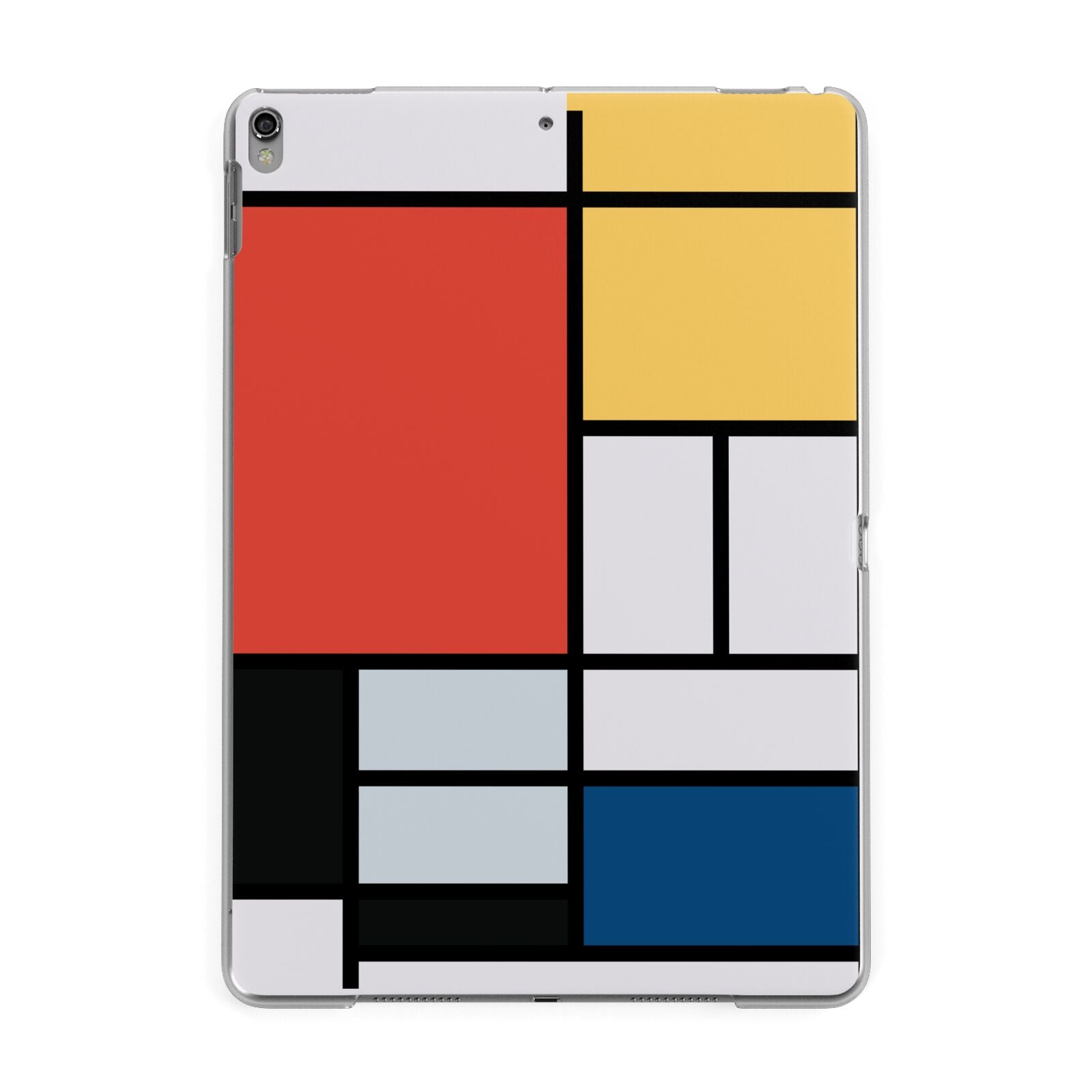 Piet Mondrian Composition Apple iPad Grey Case