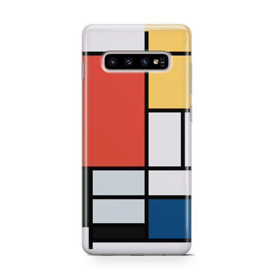 Piet Mondrian Composition Protective Samsung Galaxy Case