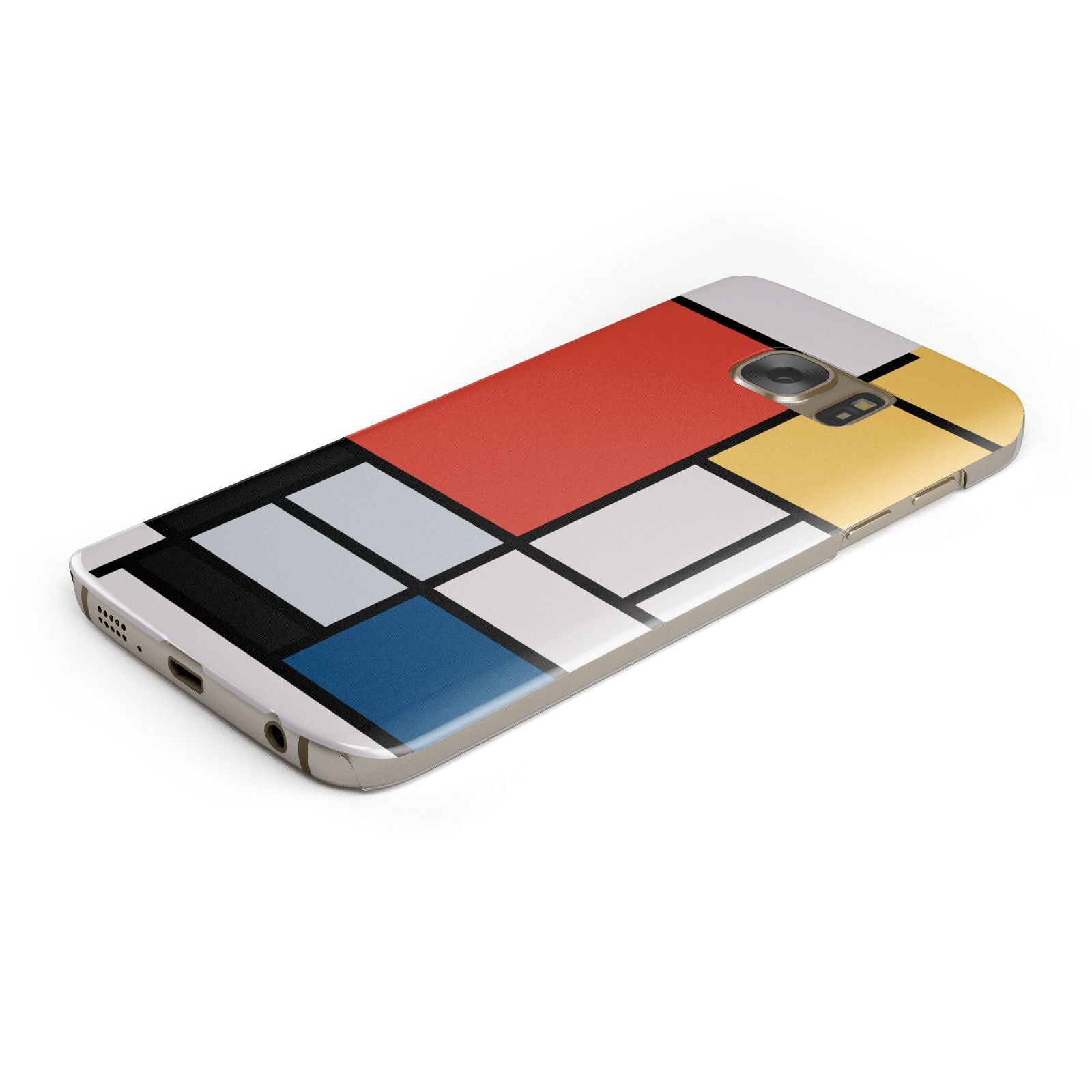 Piet Mondrian Composition Samsung Galaxy Case Bottom Cutout