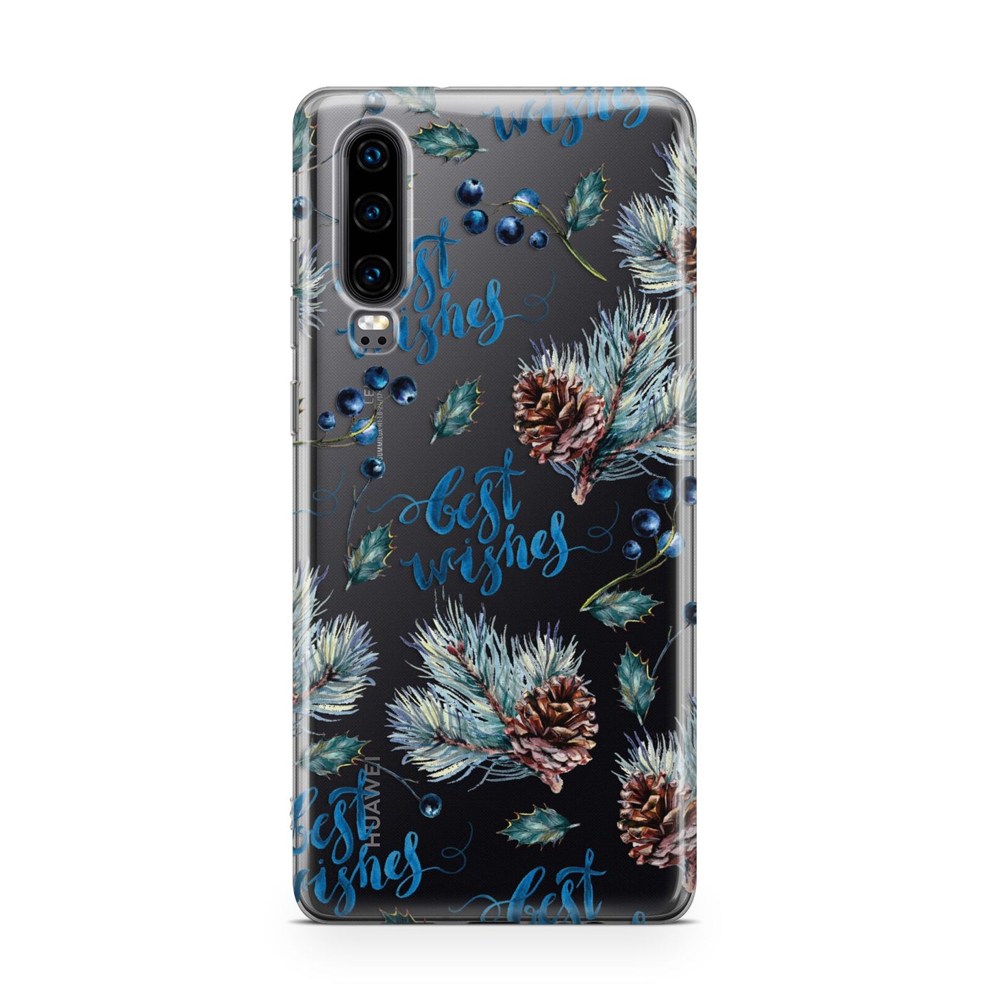 Pine cones wild berries Huawei P30 Phone Case