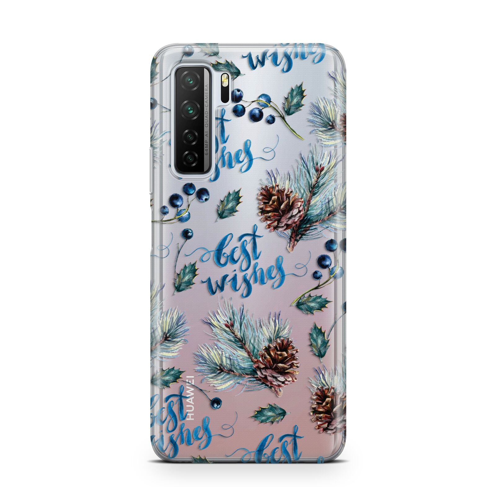 Pine cones wild berries Huawei P40 Lite 5G Phone Case