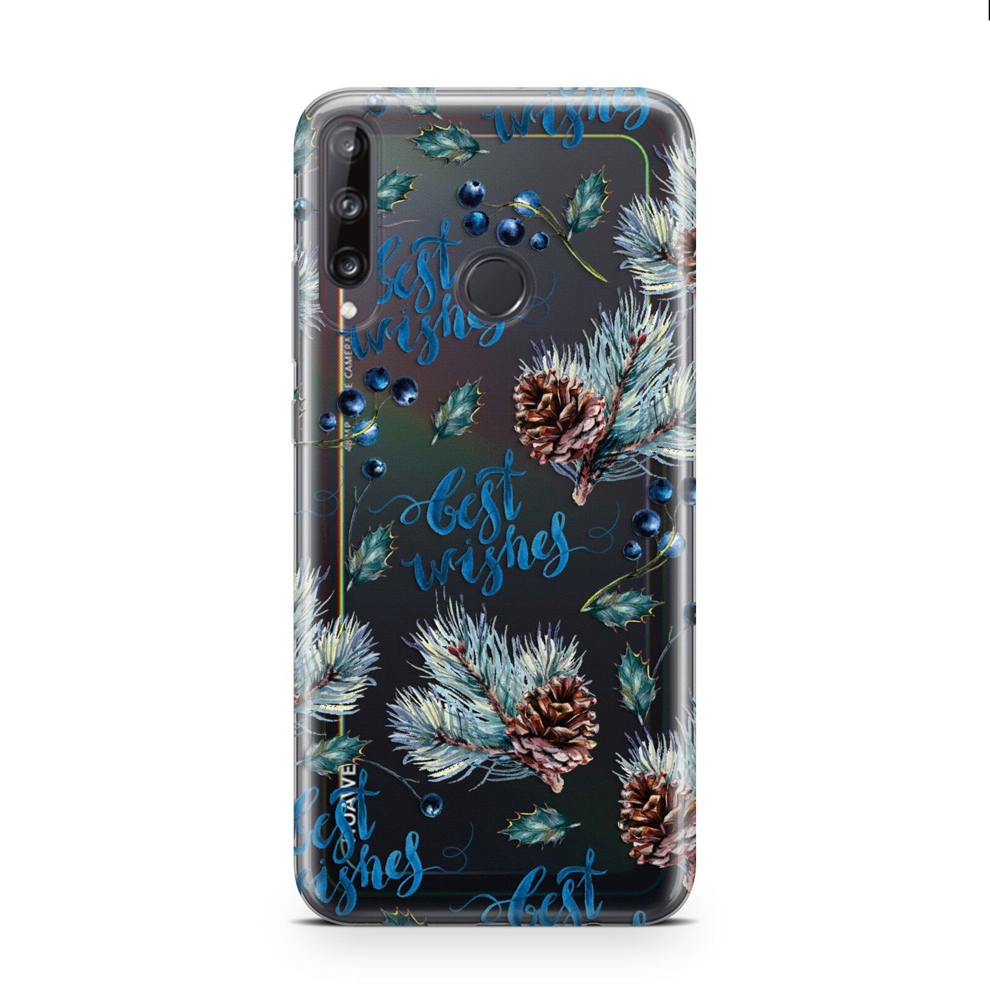 Pine cones wild berries Huawei P40 Lite E Phone Case