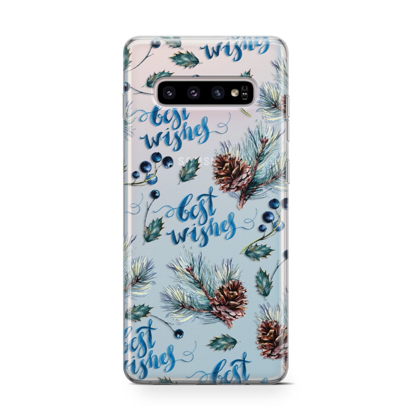 Pine cones wild berries Protective Samsung Galaxy Case