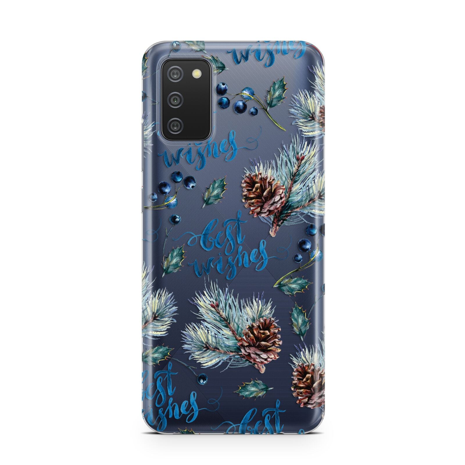 Pine cones wild berries Samsung A02s Case