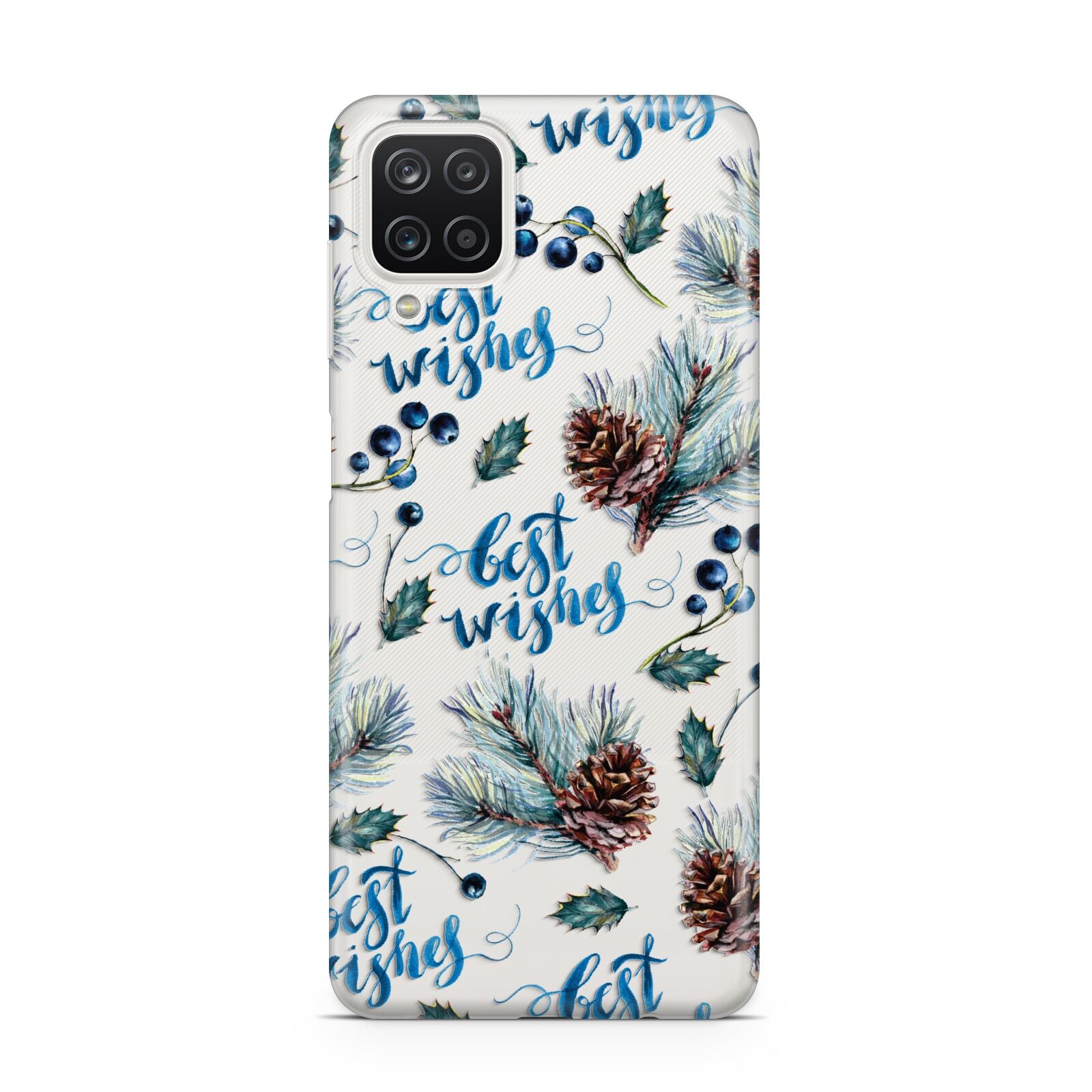 Pine cones wild berries Samsung A12 Case