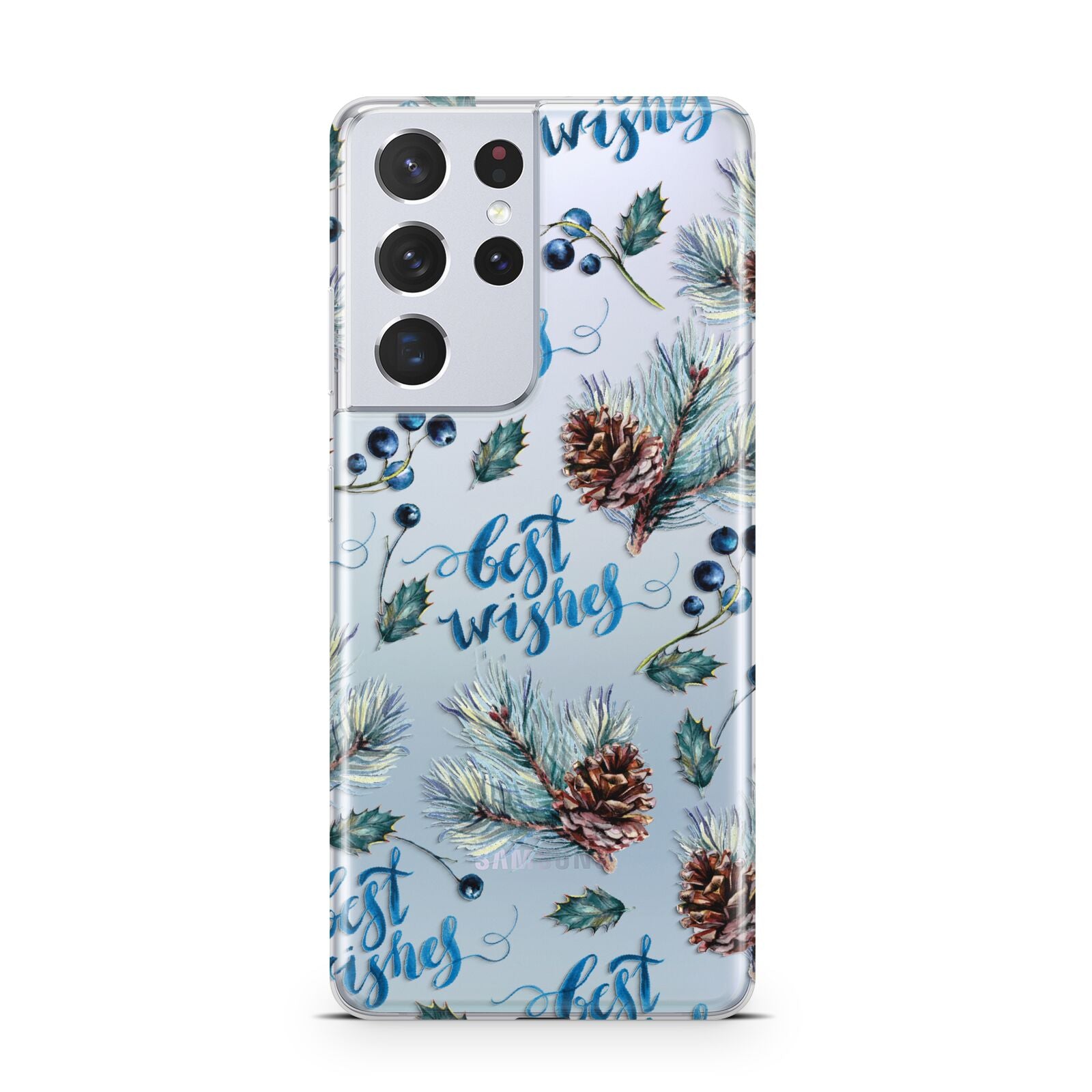 Pine cones wild berries Samsung S21 Ultra Case