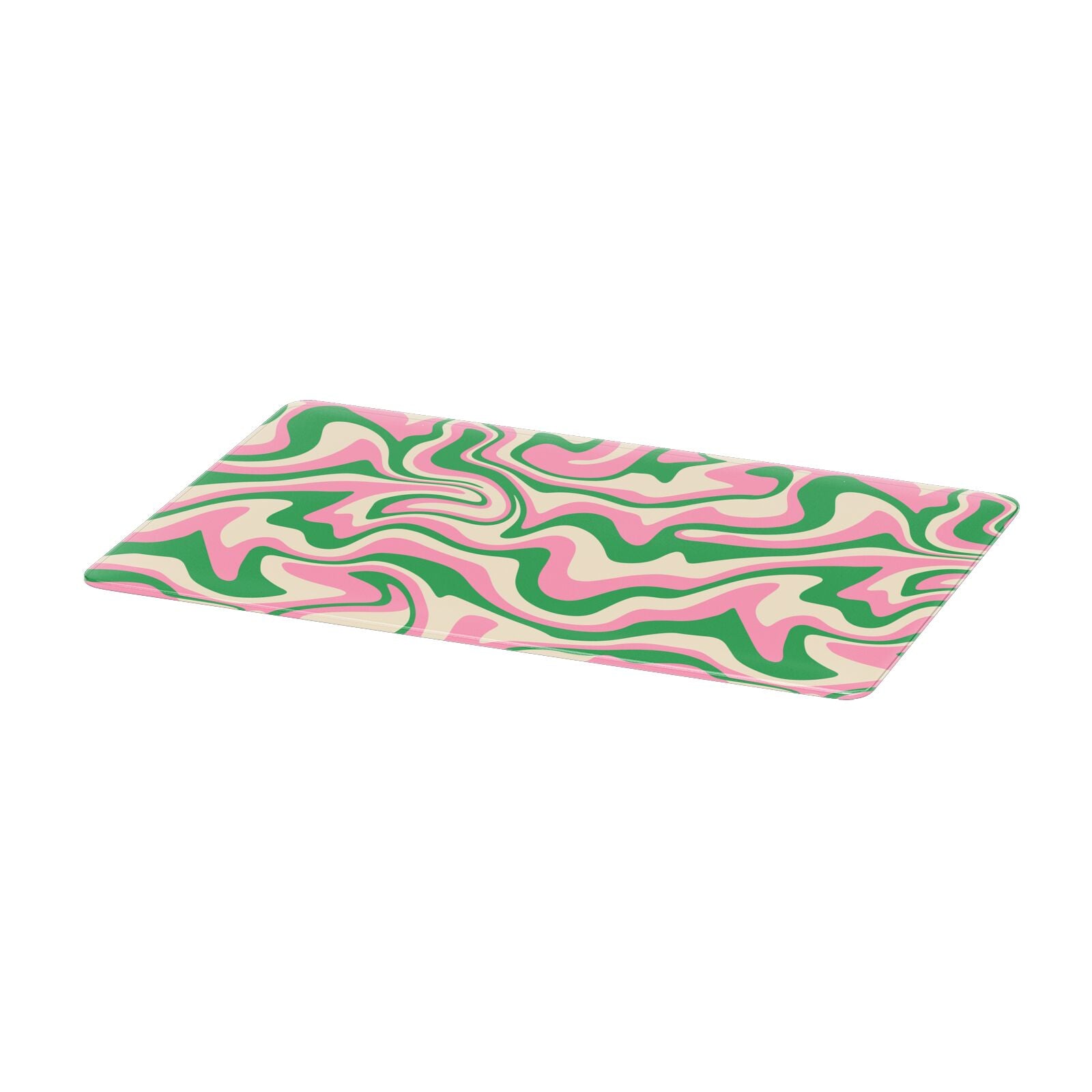 Pink And Green Swirl Apple MacBook Case Only