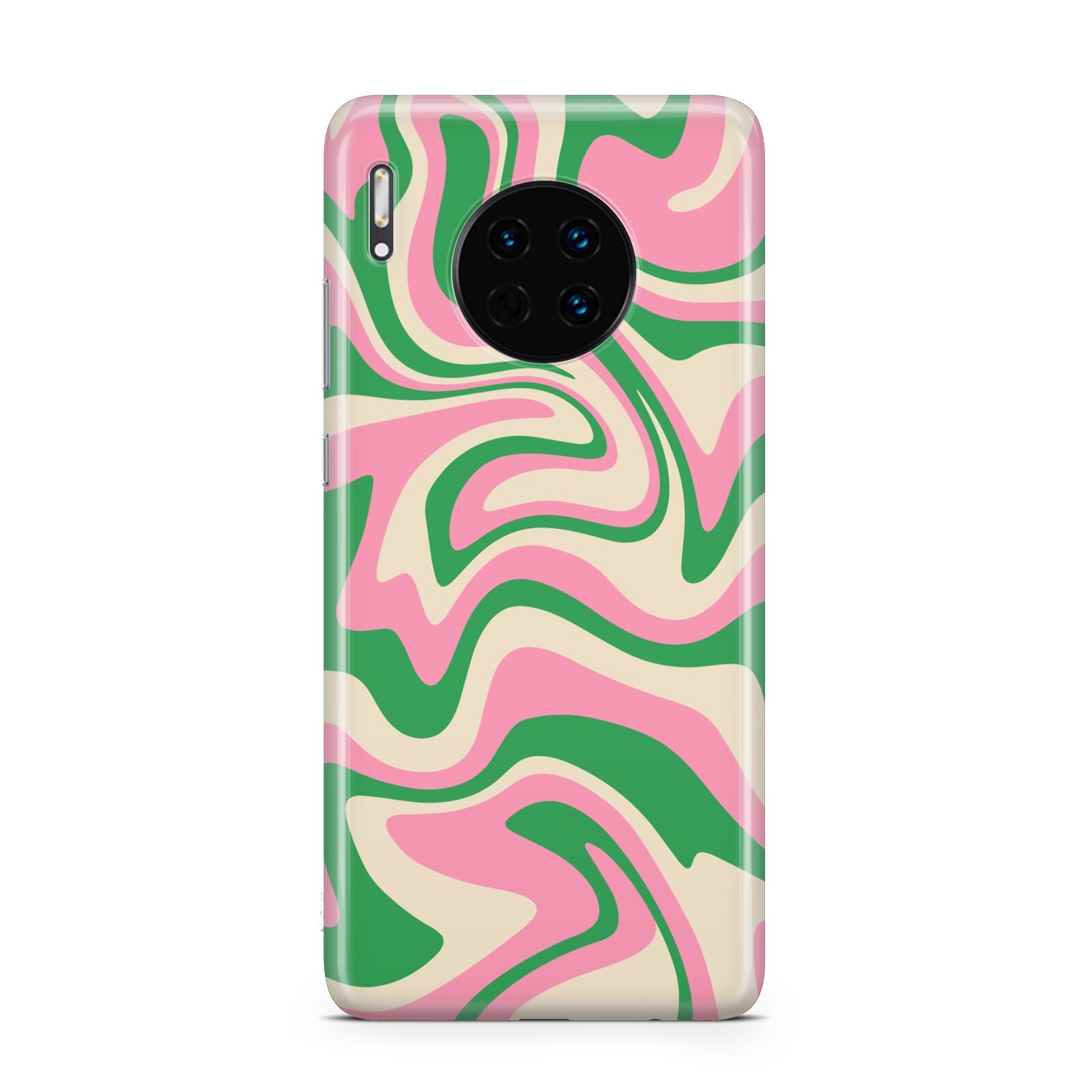 Pink And Green Swirl Huawei Mate 30