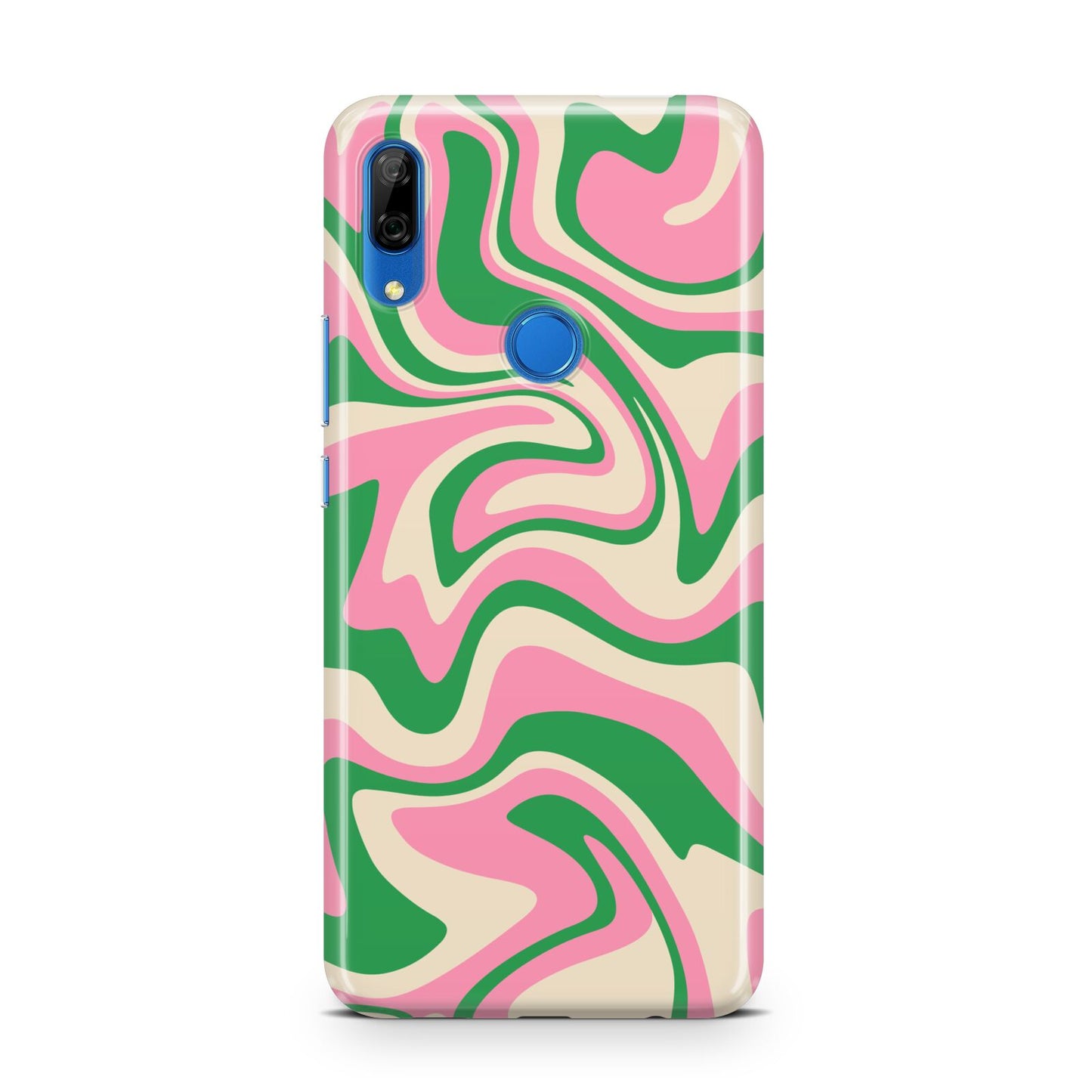 Pink And Green Swirl Huawei P Smart Z