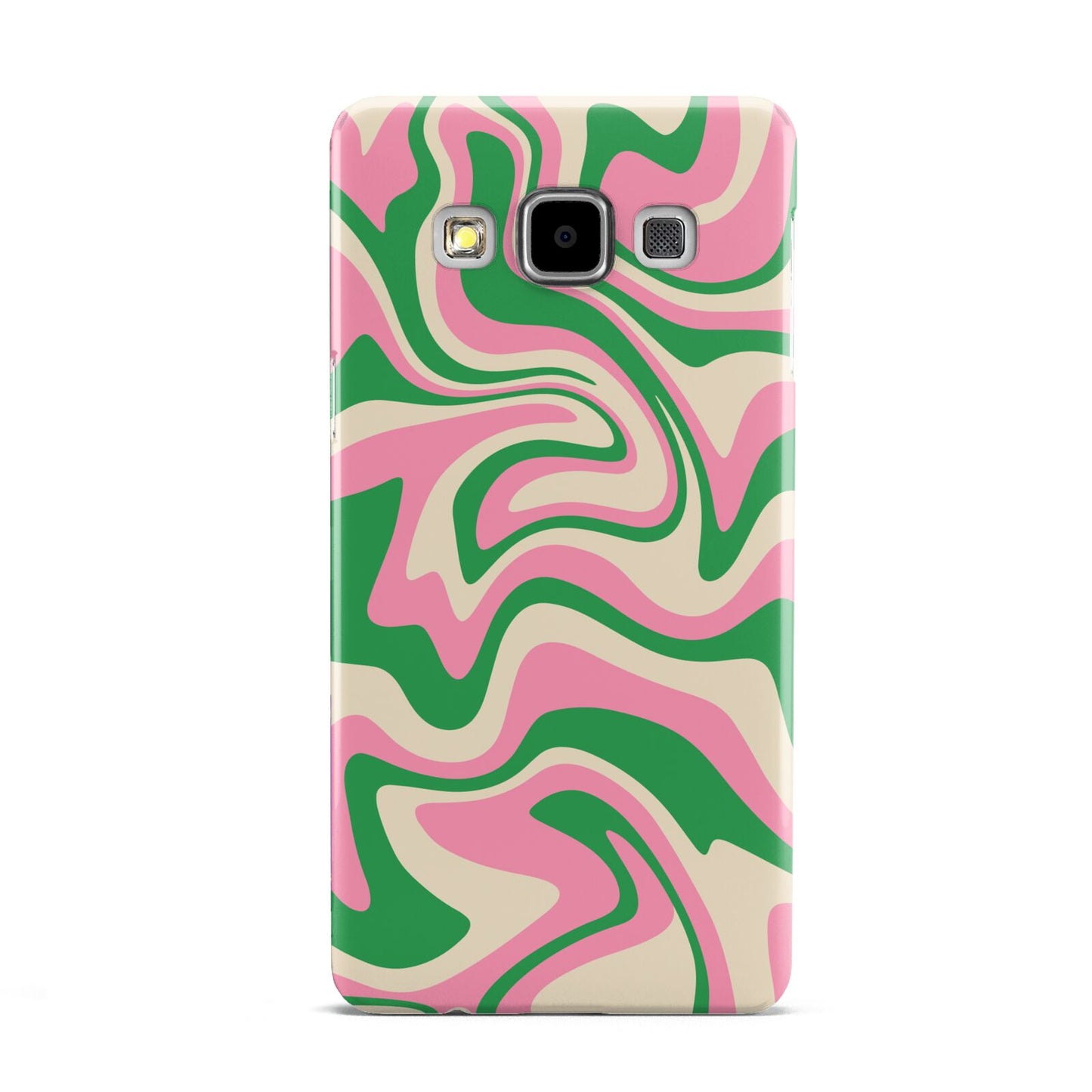 Pink And Green Swirl Samsung Galaxy A5 Case