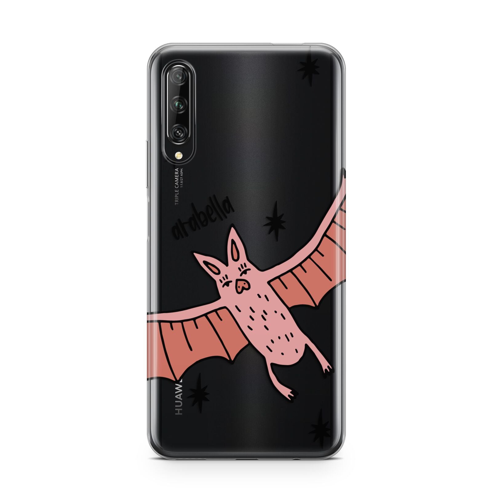 Pink Bat Personalised Halloween Huawei P Smart Pro 2019