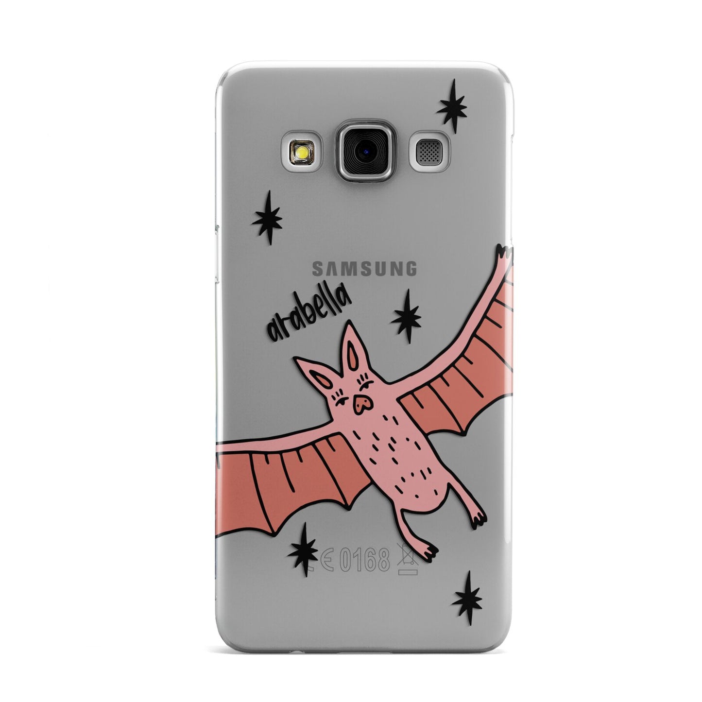 Pink Bat Personalised Halloween Samsung Galaxy A3 Case