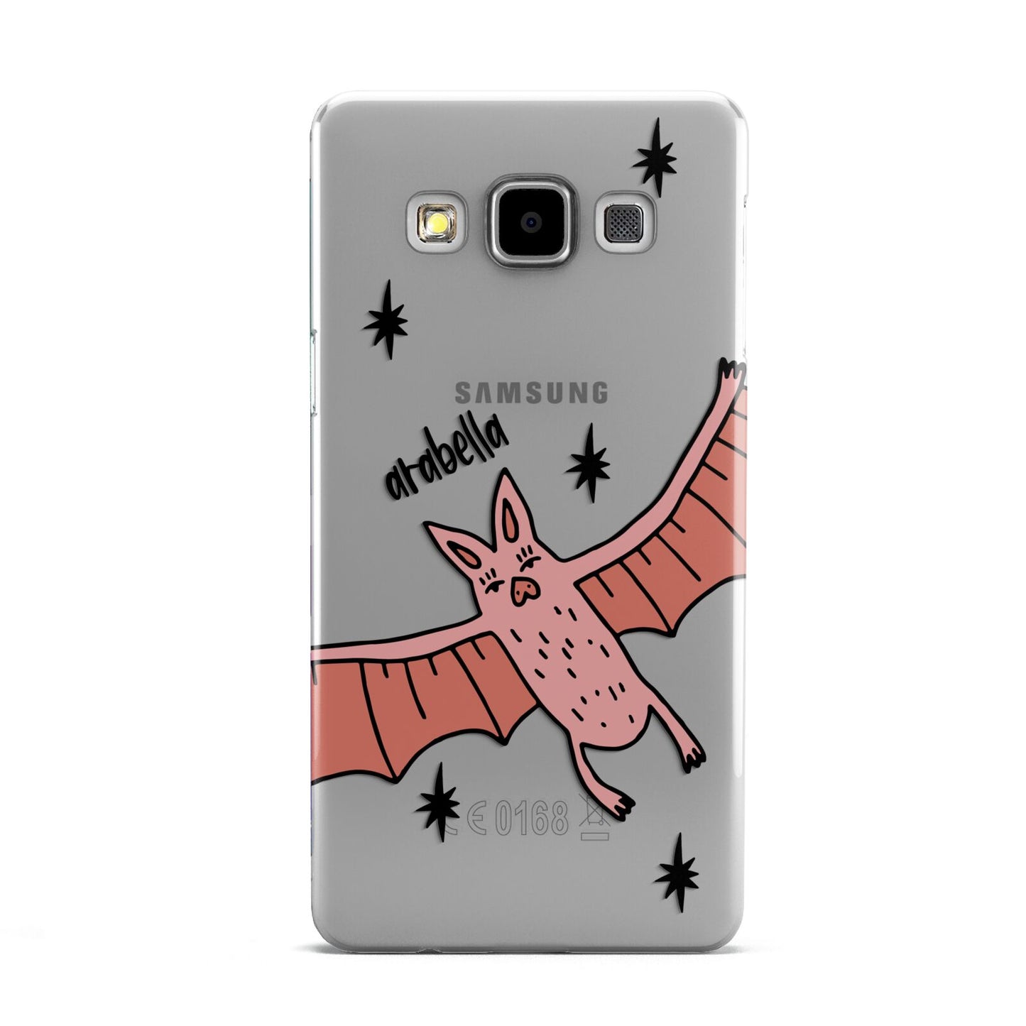 Pink Bat Personalised Halloween Samsung Galaxy A5 Case