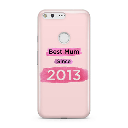 Pink Best Mum Google Pixel Case