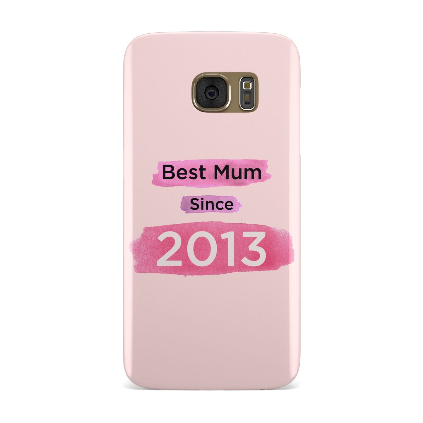 Pink Best Mum Samsung Galaxy Case