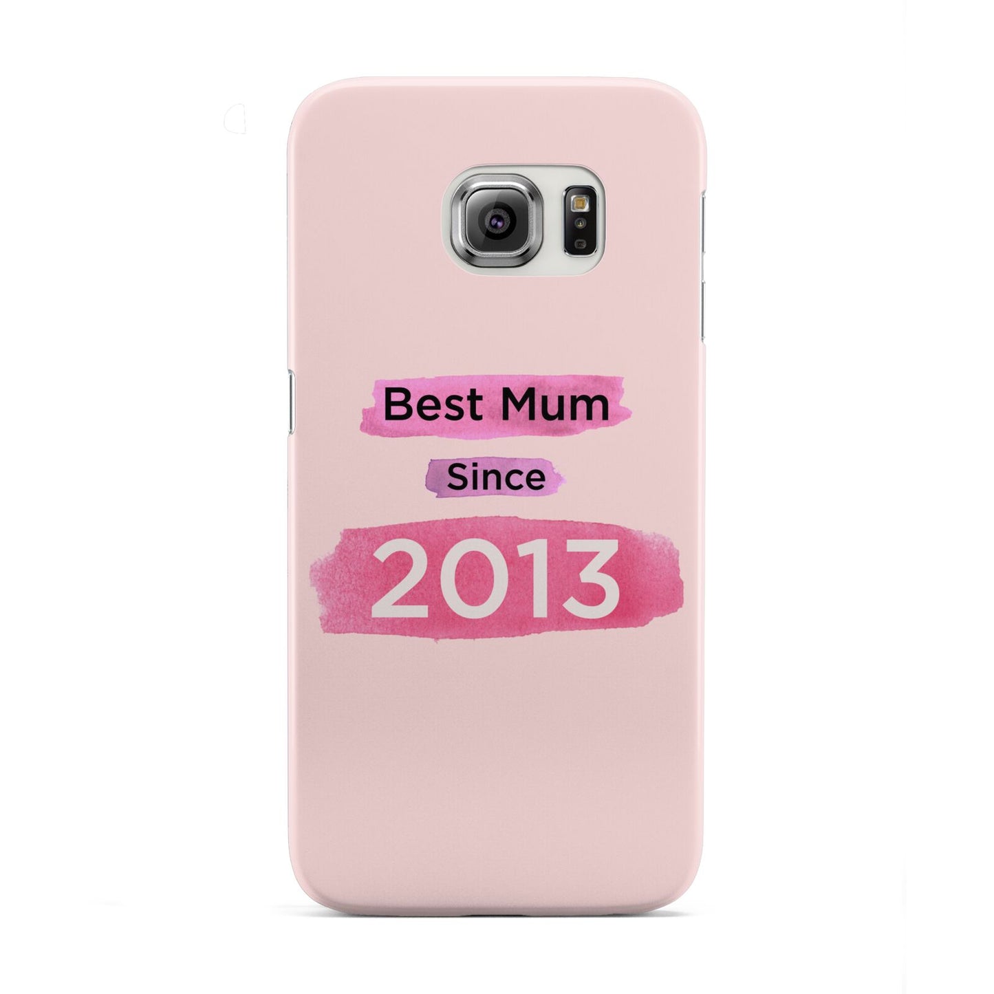 Pink Best Mum Samsung Galaxy S6 Edge Case