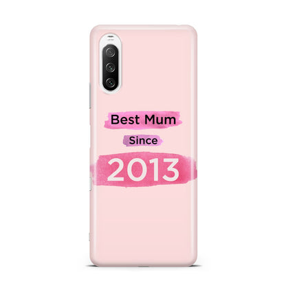 Pink Best Mum Sony Xperia 10 III Case