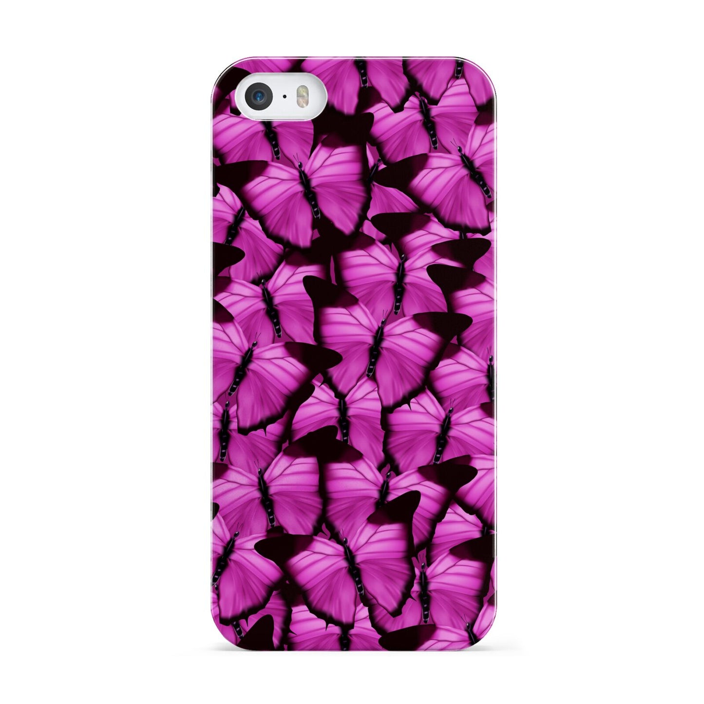 Pink Butterfly Apple iPhone 5 Case