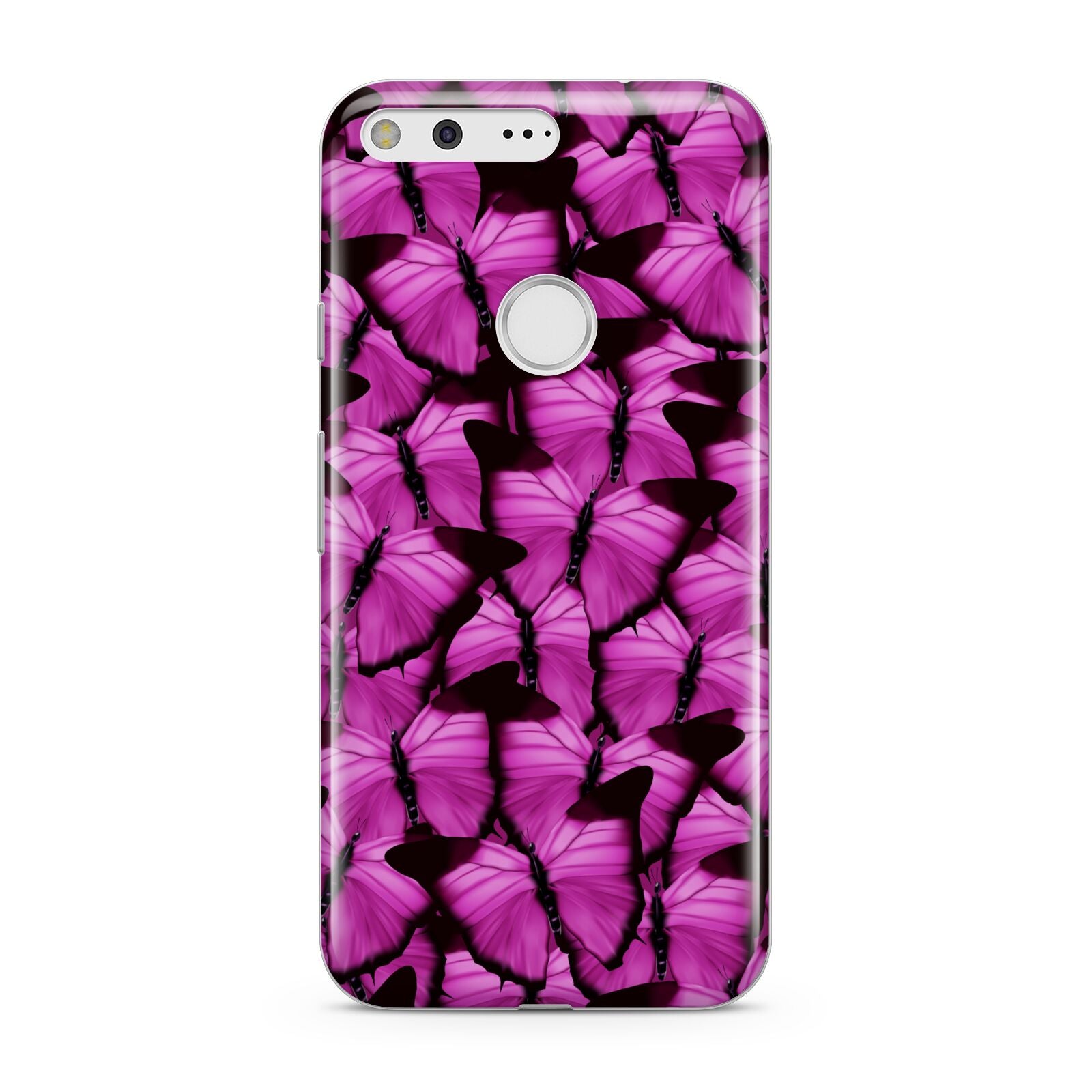 Pink Butterfly Google Pixel Case