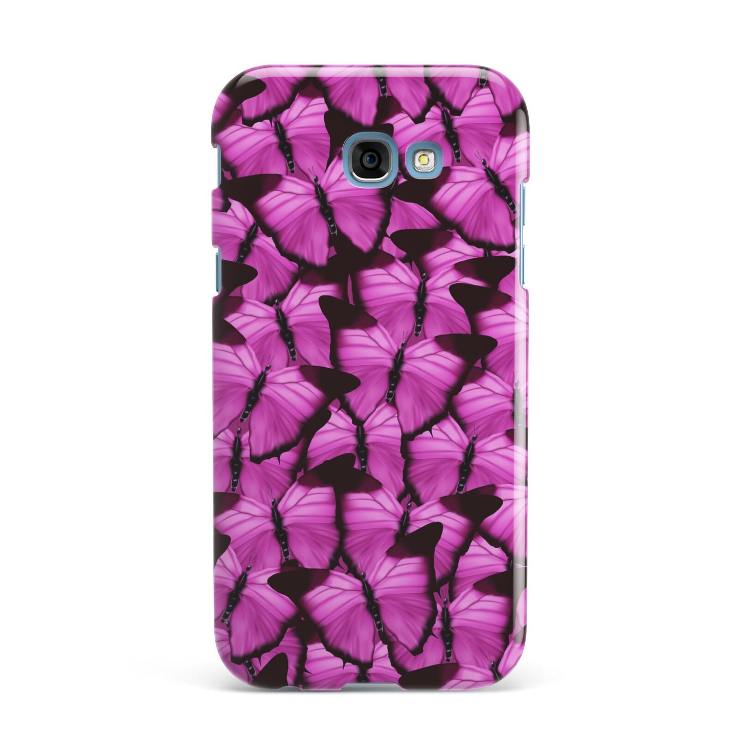 Pink Butterfly Samsung Galaxy A7 2017 Case
