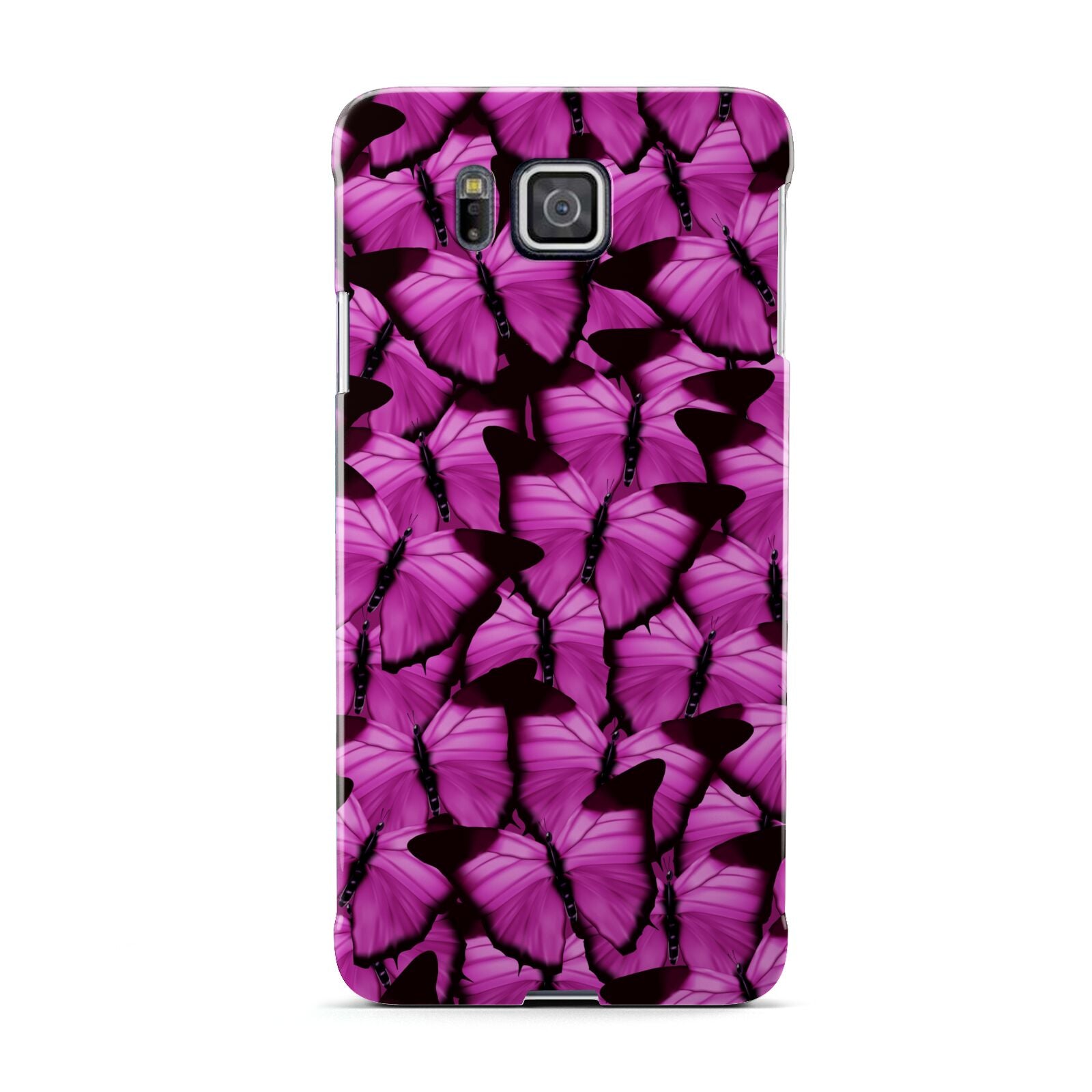 Pink Butterfly Samsung Galaxy Alpha Case