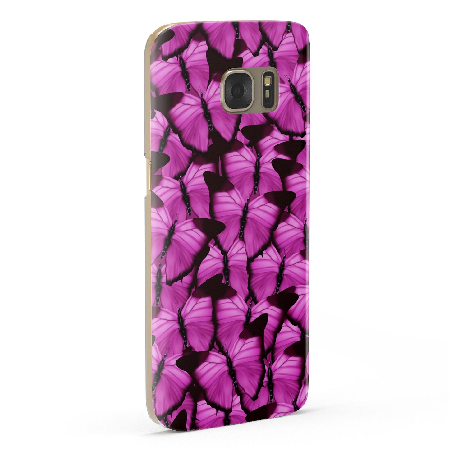 Pink Butterfly Samsung Galaxy Case Fourty Five Degrees