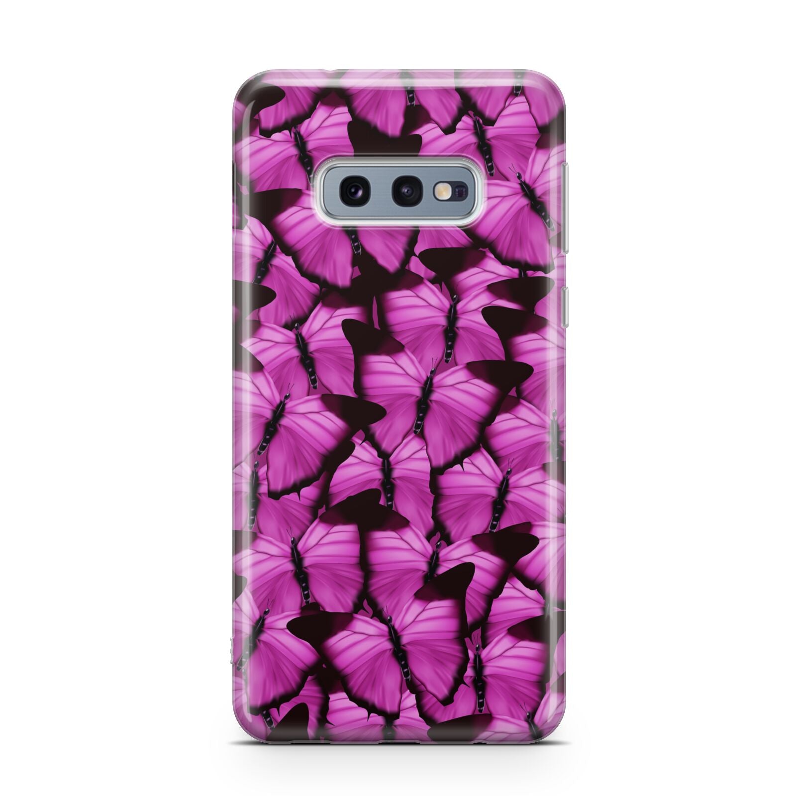 Pink Butterfly Samsung Galaxy S10E Case