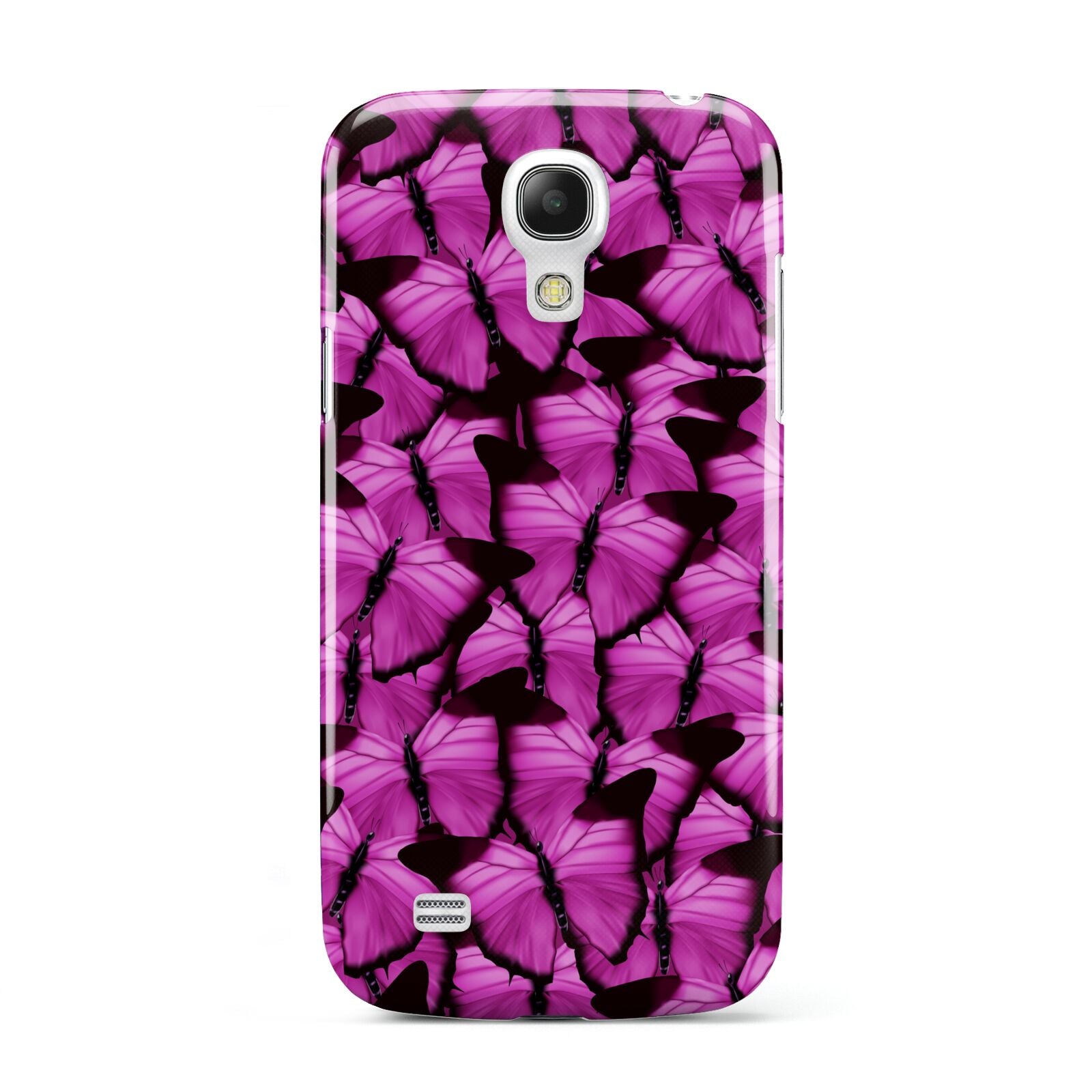 Pink Butterfly Samsung Galaxy S4 Mini Case