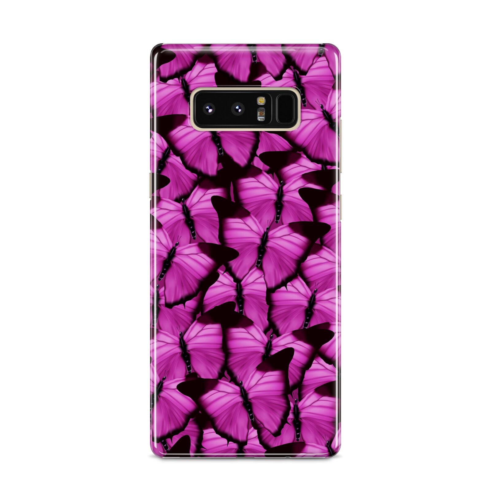 Pink Butterfly Samsung Galaxy S8 Case
