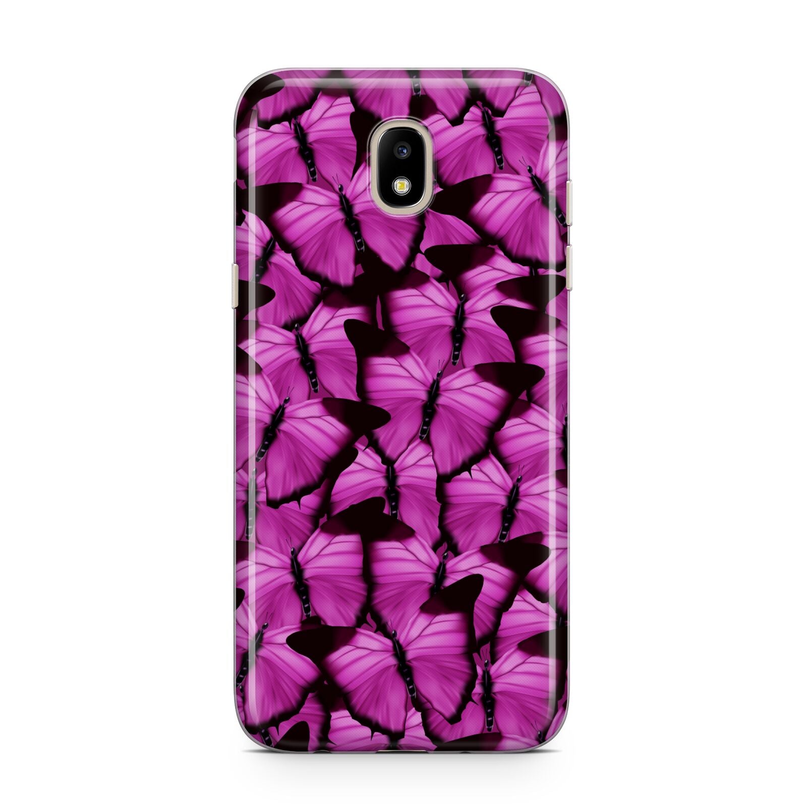 Pink Butterfly Samsung J5 2017 Case