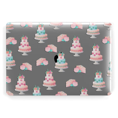 Pink Cake Print Apple MacBook Case