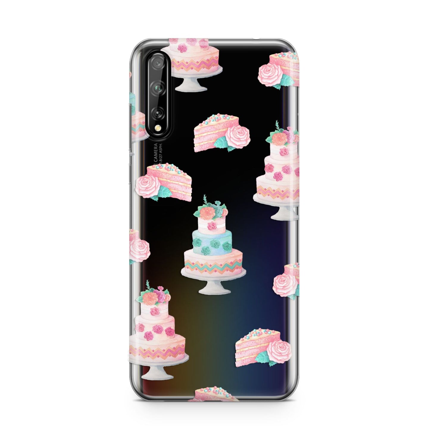 Pink Cake Print Huawei Enjoy 10s Phone Case