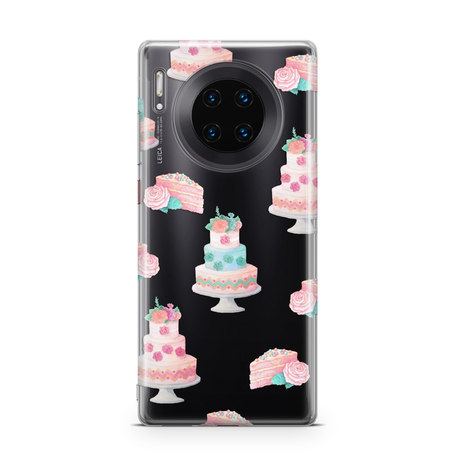 Pink Cake Print Huawei Mate 30 Pro Phone Case