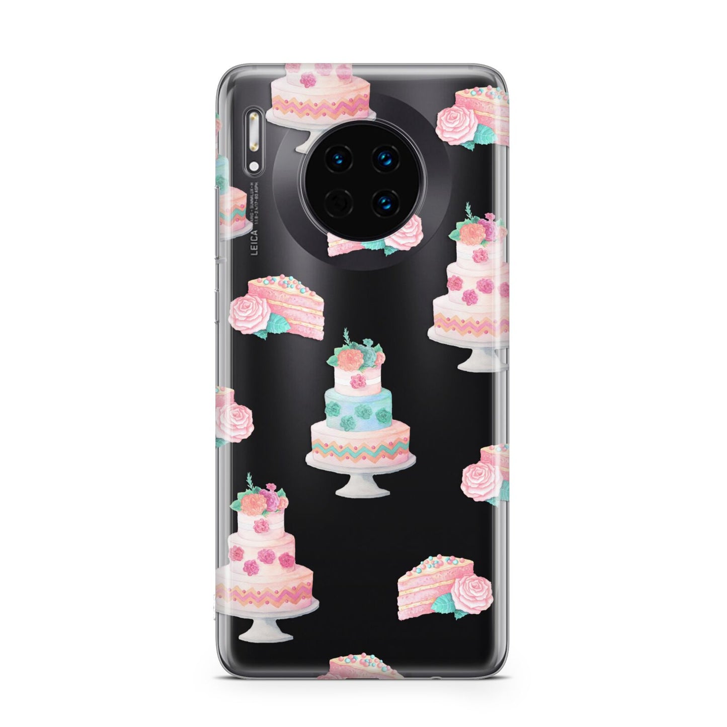 Pink Cake Print Huawei Mate 30