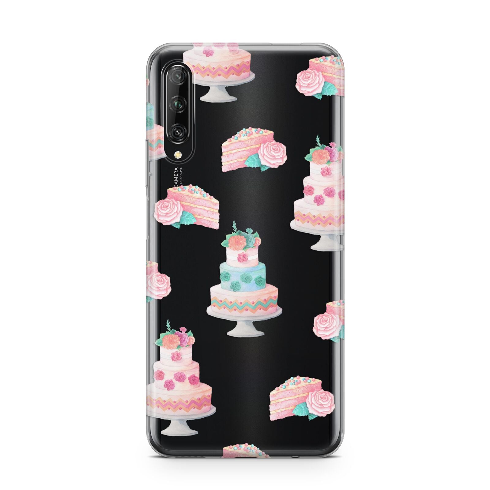 Pink Cake Print Huawei P Smart Pro 2019