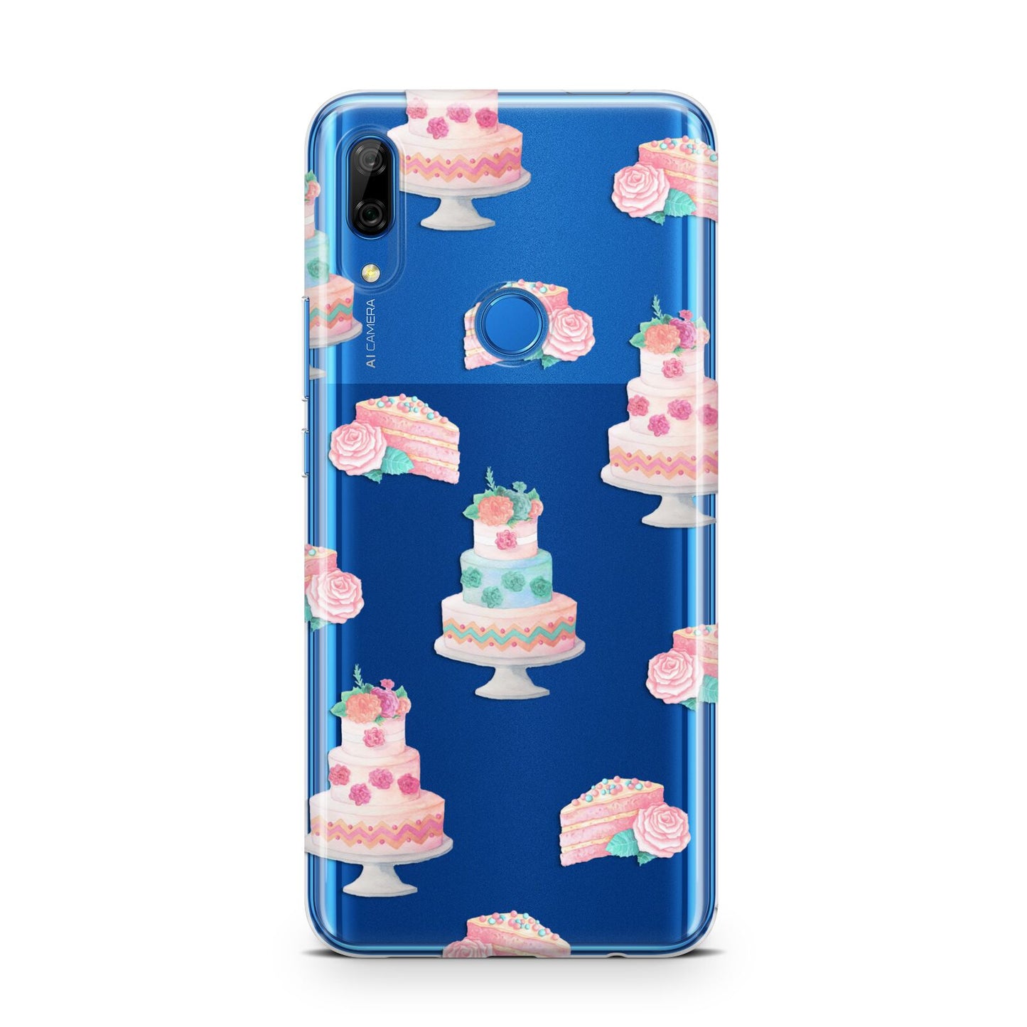 Pink Cake Print Huawei P Smart Z