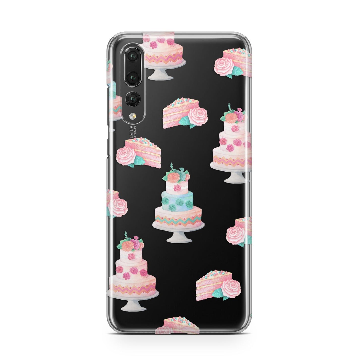 Pink Cake Print Huawei P20 Pro Phone Case