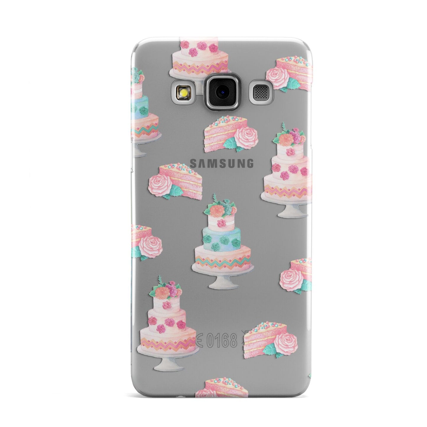 Pink Cake Print Samsung Galaxy A3 Case