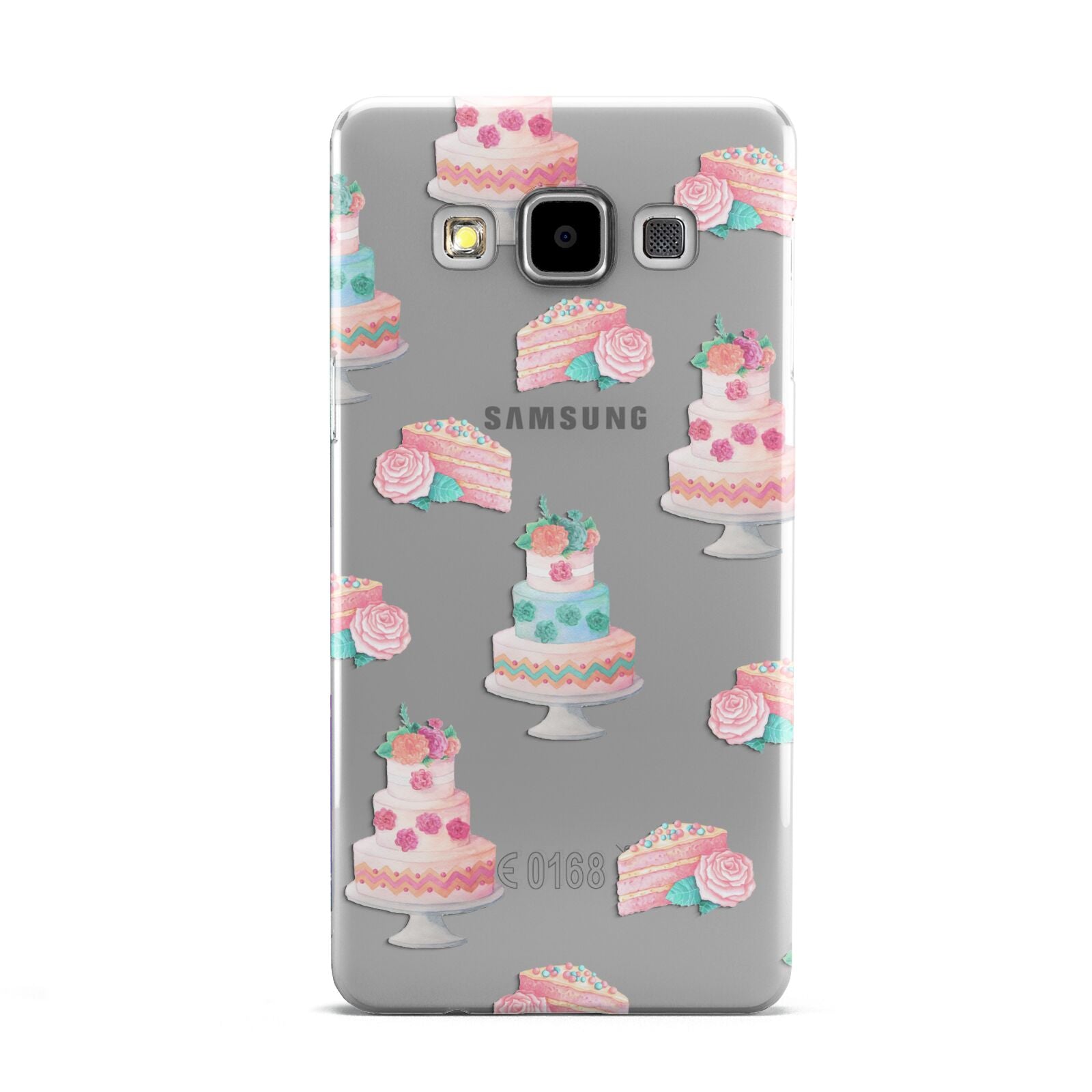 Pink Cake Print Samsung Galaxy A5 Case